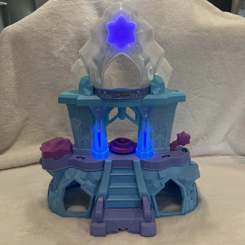 Fisher price Little People Disney Frozen Elsa's‎ Enchanted Lights & Sing Palace